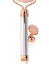 Rolo de Quartzo Rosa — Massajador Facial Lifting