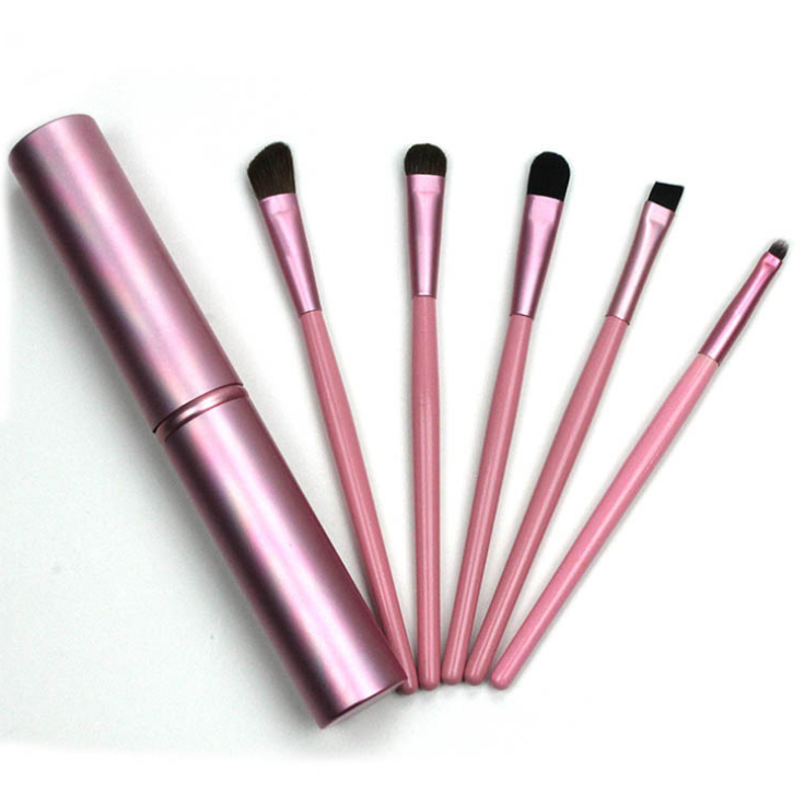 Mini pincéis SORVEIL para olhos em rosa