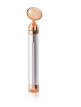 Rolo de Quartzo Rosa — Massajador Facial Lifting