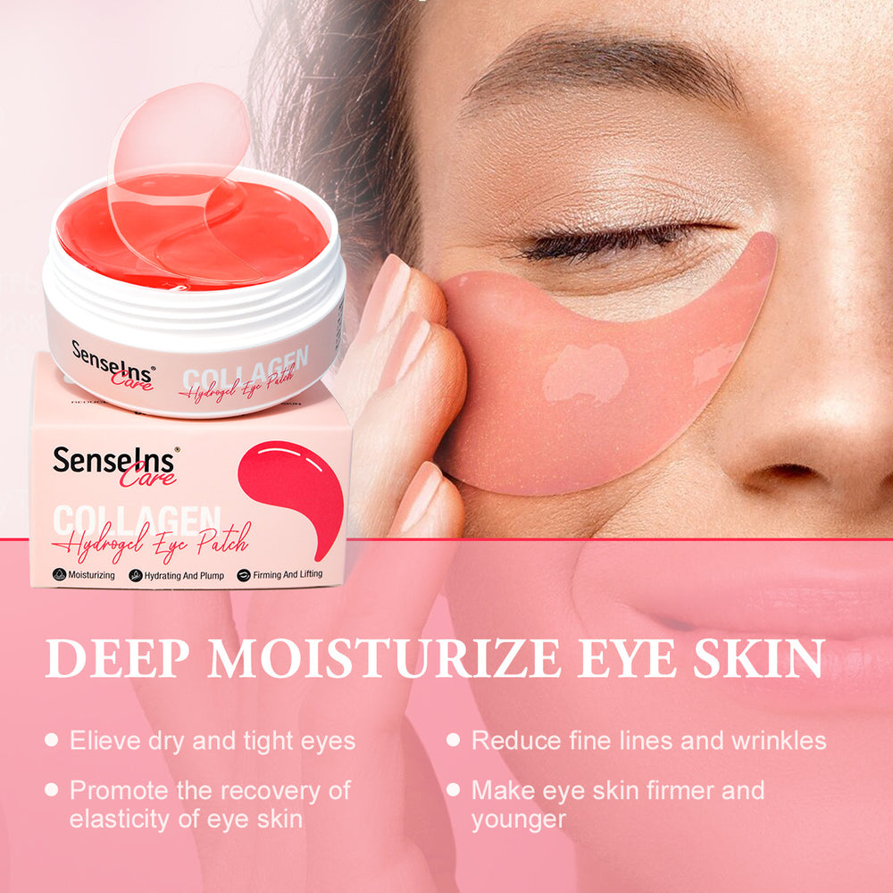 Adesivos Sorveil Collagen Gold — Máscara de Hidrogel para Olhos