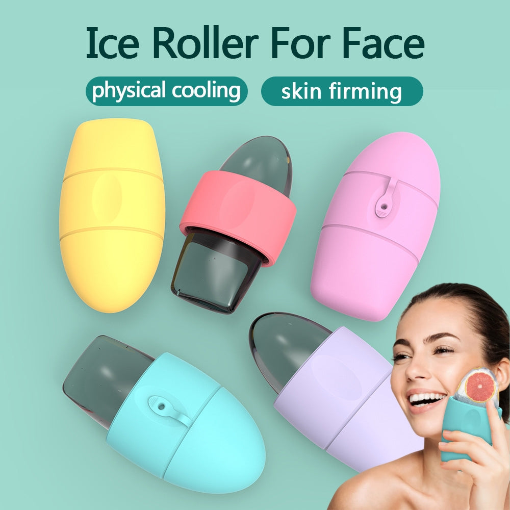Rolo de Gelo Sorveil — Massajador Facial Refrescante para Desinchazo & Poros Fechados