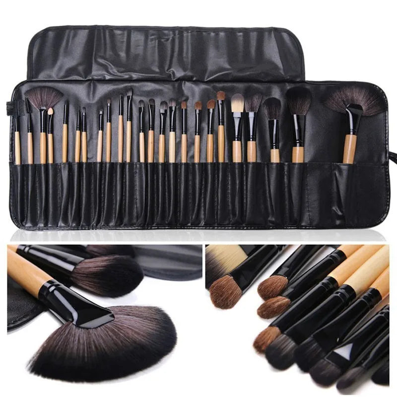 Kit SORVEIL com 24 pincéis de maquilhagem